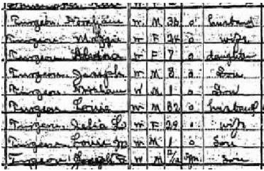 turgeon census 1